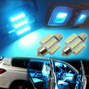 2Pcs Universal Bulbs 12smd LED DE3175 For Car Interior Dome Map door Lights Hot