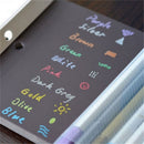 10x Color  Fine Pen Pencil Marker DIY Album Dauber Pen Set Waterproofã€LJ
