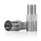 2x RF Coax F Female to F Female TV Antenna Coaxial Connector 9.5TV Coaxial Plug