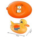 Duck Float Kids Inflatable Baby Toddler Swimming Swim Seat Pool Animal Ring ME