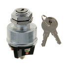 Universal On / Off / Start Ignition Switch Lock Cylinder 2 Keys for Bus Tractor