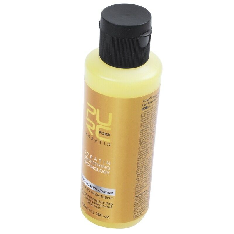 Purc 12% Banana Flavor Keratin Treatment Straightening Hair Repair Damage F B8N4