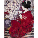 Kimono Woman Scene DIY Mosaic Full Diamond Painting Drill Kit Decor (V727)