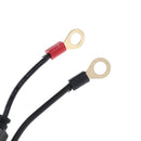 Motorcycle battery terminal ring connector harness 12v charger Y adapter cabl M&