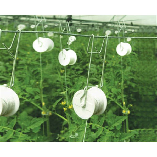 10x Garden Vegetable Planting Hooks Tomato Planting Clips for Farms Greenhouse