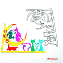 Metal Cutting Dies Stencils for DIY Scrapbooking Photo Album Moon Cat Card