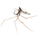 Black Mosquito Fly Hooks Fly Fishing Outdoor Fly Fishing Flies Hook Size 14#