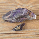 ular 100g Natural Purple Amethyst Point Quartz Crystal Rough Rock Specimen â„–[