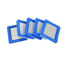 5Pcs Air Filter Lawn Mower Filters for Briggs & Stratton 491588 491588S 3999A3G9