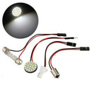 5X( 12V 3020 SMD 22 LED light panel with white lighting and car lights + T Q7C8)