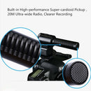Professional Stereo Microphone Super Low Noise Cardioid Video Recording Mic
