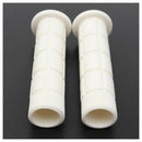 1 pair Bicycle Handle set Mushroom Grips BMX For Boys and Girls Bikes white C9S5