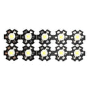 10pcs 1W High Power Star LED Light Lamp Bulb (White) D4V9