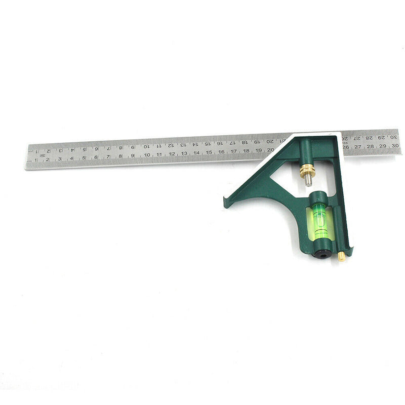 45 / 90 Degree Combination Square Angle Ruler Protractor Measuring Tools