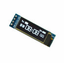 1PCS IIC I2C 0.91" 128x32 white OLED LCD Display Module 3.3v 5v  OZ