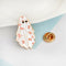 Dubai Enamel Pin Arabian flower white robe sunglasses Brooch Backpack-Pins Badge