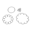 4pcs Metal DIY Flowers Cutting Dies Scrapbook Emboss Paper Card Cut Stencil