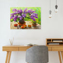 Painting By Numbers Kit DIY Flower Fruit Canvas Oil Art Picture Home Decor