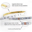 150 SMD LED Strip Light 5050 RGB 5m w/ Multicolor Remote Control f. Xmas Decor