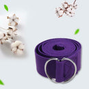 Yoga Rope Sports Stretch Belt Exercise Assist Resistance Band Strap(Purple)
