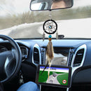 Mini Dreamcatcher Car Pendant Windbell Feather Decoration Keyring Adornment