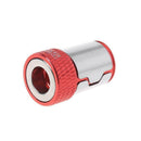 Screwdriver Bits Magnetic Ring 1/4" 6.35mm Metal Strong Magnetizer Screw