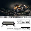 81W Offroad 27 LED Work Light Bar Car SUV Driving Fog Lamp IP67 Waterproof A
