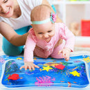 Sensory Water Mat Baby Toddler Squishy Play Crawl Tummy Time Liquid Inflatable Z