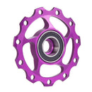 Bike Chain Tensioner Single Speed Cycling Guide Wheel MTB Bicycle Aluminum Alloy