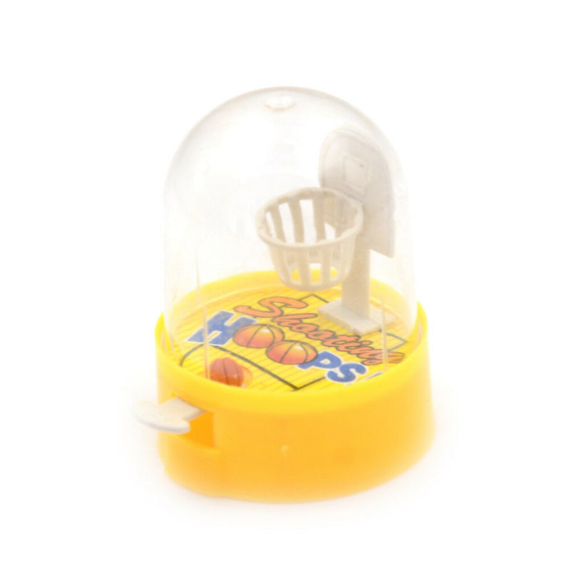 Plastic Mini Handheld Finger Ball Basketball Hoops Shooting Puzzle Kids Gift  Gw