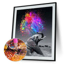 5D Elephant Diamond Painting Embroidery DIY Cross Stitch Mosaic Home Decor