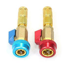 Air Conditioning Valve Core Remover Installer High Low Coupler Tool R9Z5 D8I8