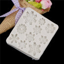 Snowflake Silicone Fondant Mold Cake Decorating tools Chocolate Gumpaste tool-3C