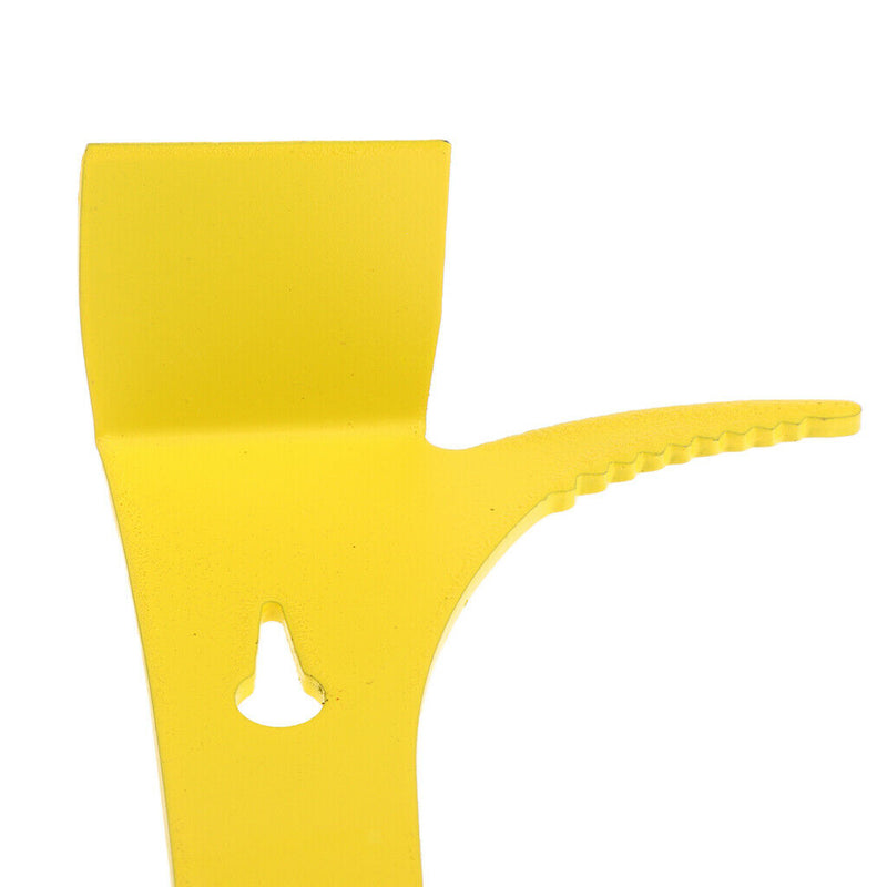 Stainless Steel Bee  Claw Scraper Beekeeping Tool Pry Equipment -Yellow