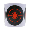250pcs 3" Reactive Splatter Targets Fluorescent - See Your Hits Instantly