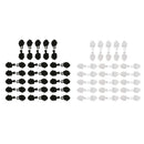 40 Pair Chinese Frog Closure Flower Button Fastener DIY Sewing for Cheongsam