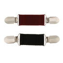 2pc Women Cardigan Sweater Blouse Shawl Clip Shirt Collar Duck Clip Clasps