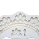 Gem Cake Border Silicone Mold DIY Fondant Cake Decorating Tools Baking Mould FT