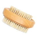 2pcs Natural Wood Finger Nail Brush Scrub Fingernail Toenail Nailbrush