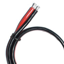 2pcs 12AWG 30A Solar Battery SAE Plug Harness Extension Cord Connector 400mm