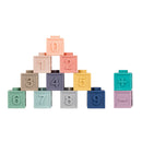 Squeeze Baby Blocks, Soft Building Blocks for Toddlers, Teething Chewing Toys,