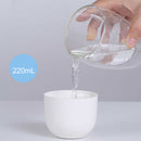 220ml Ultrasonic Mini Air Humidifier Aroma Essential Oil Diffuser w/Light
