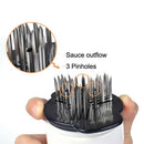 Multifunctional Meat Injector Needle Stainless Steel Meat Marinade SyringeB.kz