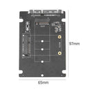 2 in 1 mSATA to SATA NGFF M.2 to SATA3 Converter SSD Solid State Disk Drive Card