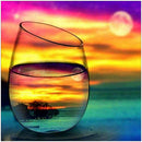 5D DIY Full Round Drill Diamond Painting Fantasy Cup Cross Stitch (jh390)