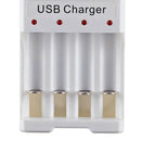 MagiDeal 4 Slot AAA Battery Charger For NiMh NiCd Rechargeable Batteries