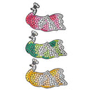 3pcs DIY Full Drill Diamond Painting Hair Clip Peafowl Women Girls Hairpins