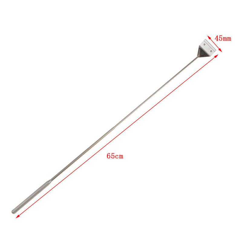 Aquarium Algae Scraper, 14.2" Stainless Steel Algae Scraper Cleaning Tool for