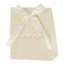 12 Pieces Paper Candy Gift Boxes with Ribbon Party Gift 7.5 x 3.5 x 8.8cm