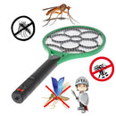 Electric Insect Pest Fly Mosquito Swatter Killer Rechargeable(Green)